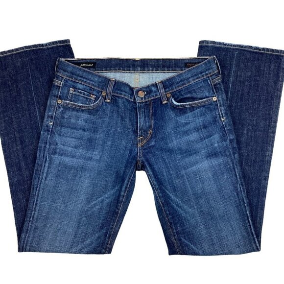 Citizens Of Humanity Dita Petite Bootcut Jeans Size 30 Mid-Rise Stretch Denim Ma - Picture 4 of 13